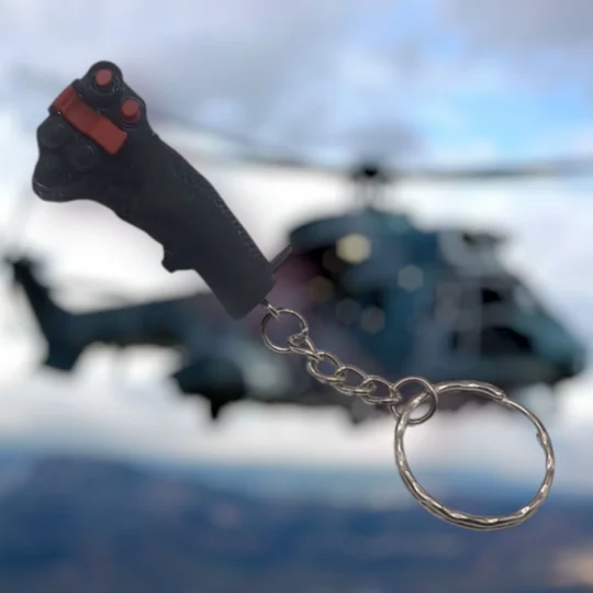 AS-332 SUPER PUMA KEYCHAIN CYCLIC