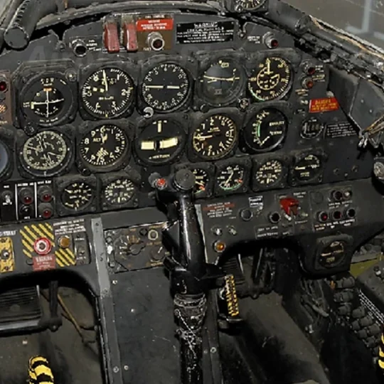 T-33 SHOOTING STAR CONTROL STICK