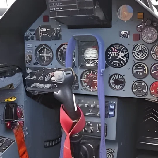 ALPHA JET CONTROL STICK