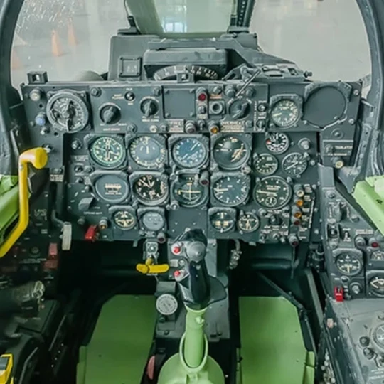 F-84F THUNDERSTREAK CONTROL STICK