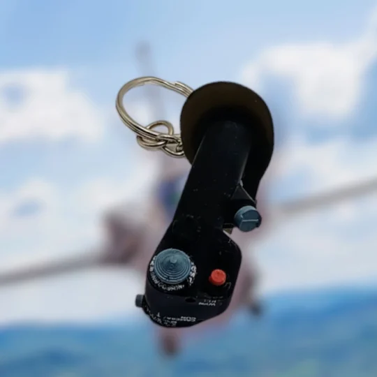 F-16 CONTROL STICK MINIATURE KEYCHAIN