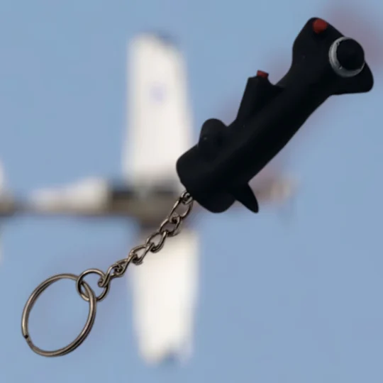 T-6 TEXAN II KEYCHAIN CONTROL STICK